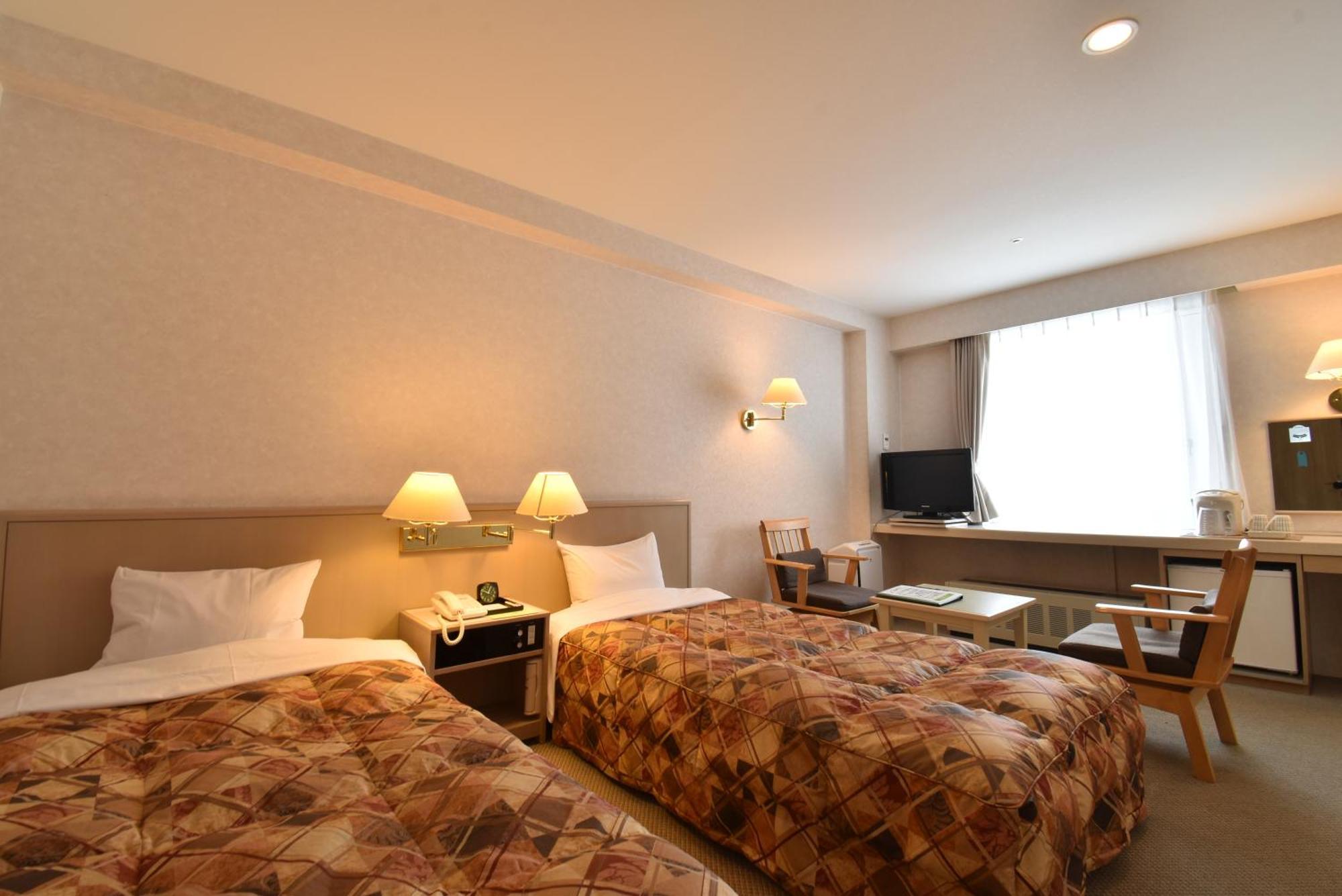 Biei Shirogane Onsen Hotel Park Hills الغرفة الصورة