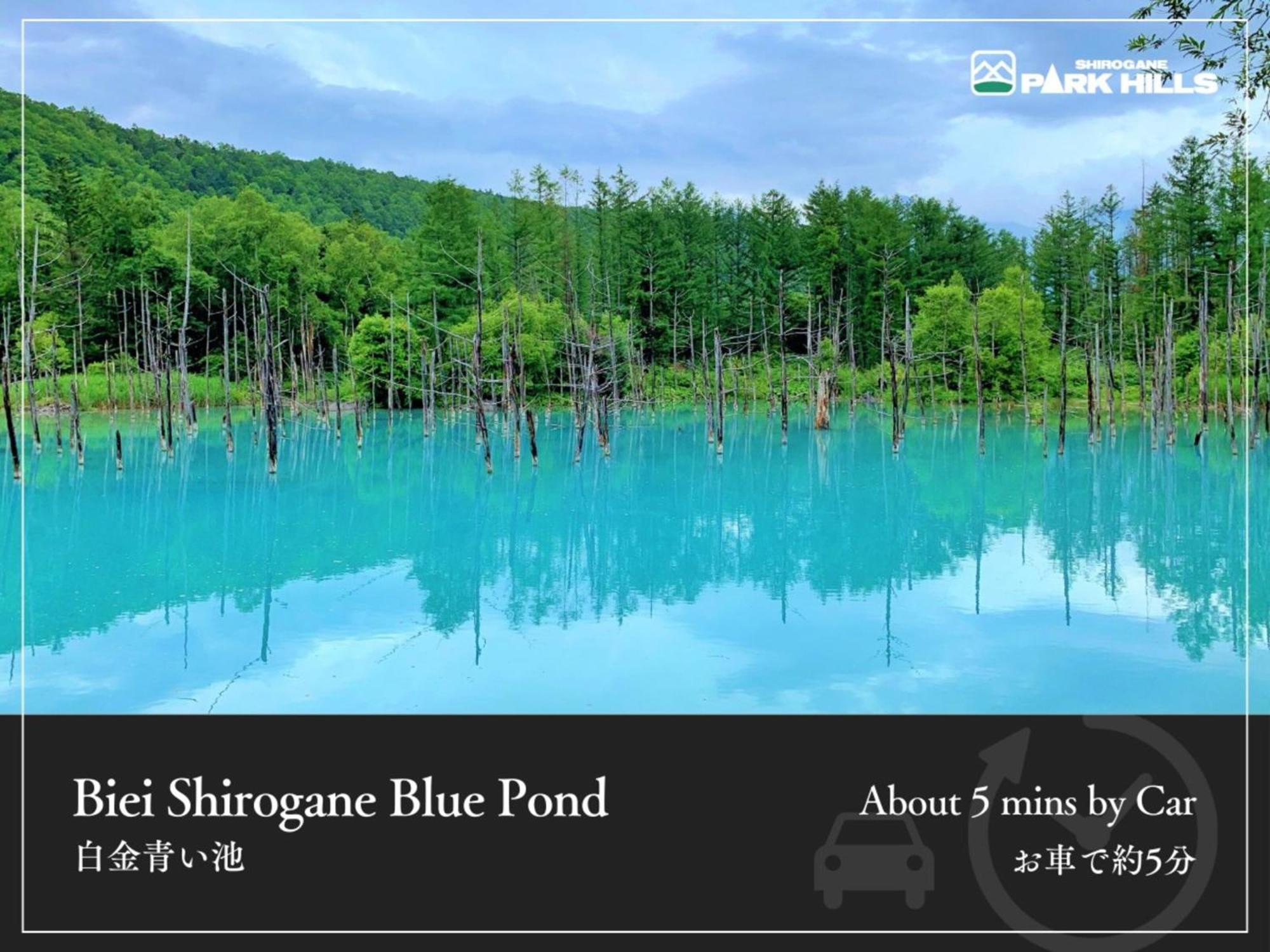 Biei Shirogane Onsen Hotel Park Hills المظهر الخارجي الصورة