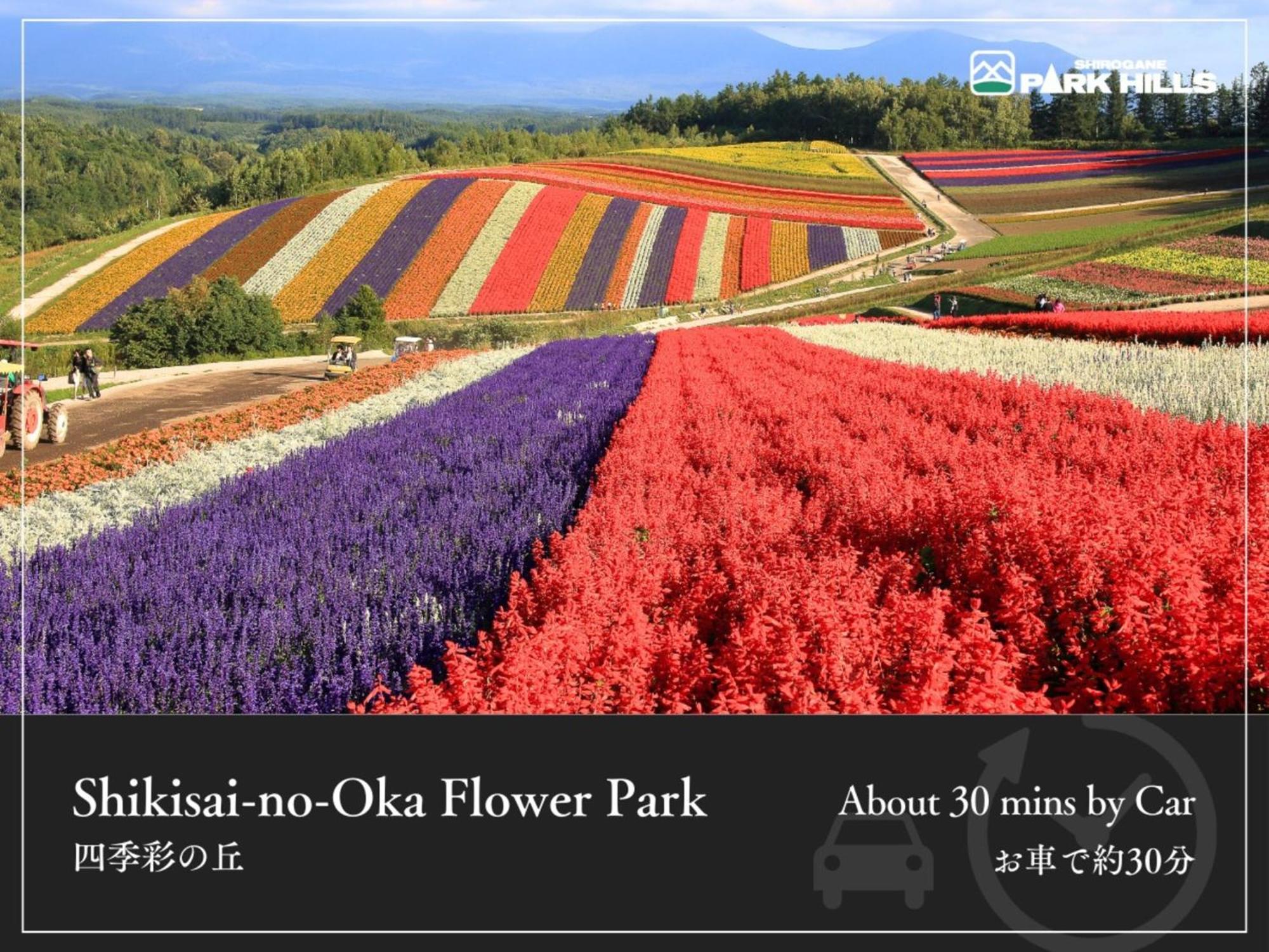 Biei Shirogane Onsen Hotel Park Hills المظهر الخارجي الصورة